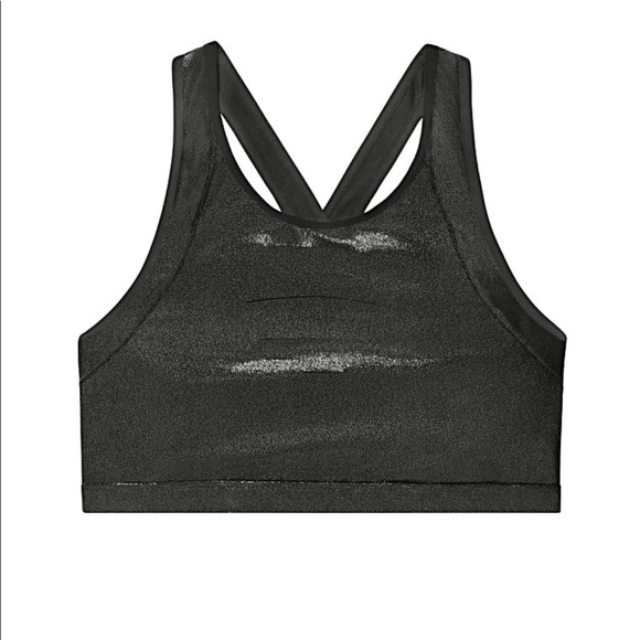 VS PINK Ultimate Slashed High Neck Crop - Small - Picture 4 of 6